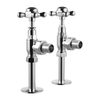 Burlington Angled Manual Radiator Valves